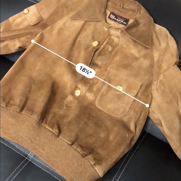 Vintage | Suede Leather | Pullover | Size XL / 44
(Please Read Description) - Picture 10 of 14
